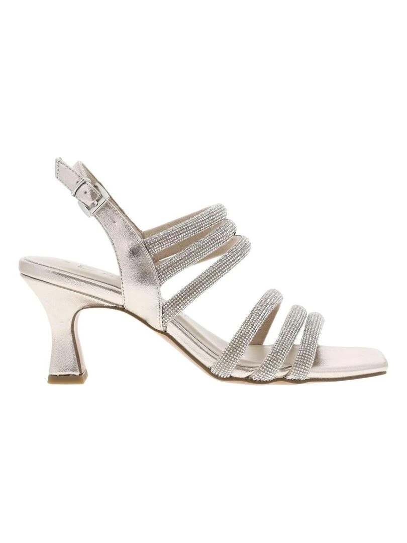 MARCO TOZZI Nu pieds talon entonnoir Gris