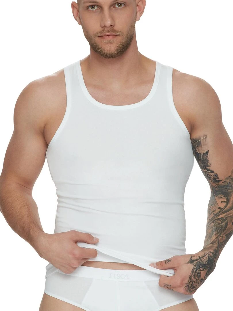 Débardeur Hermes Blanc