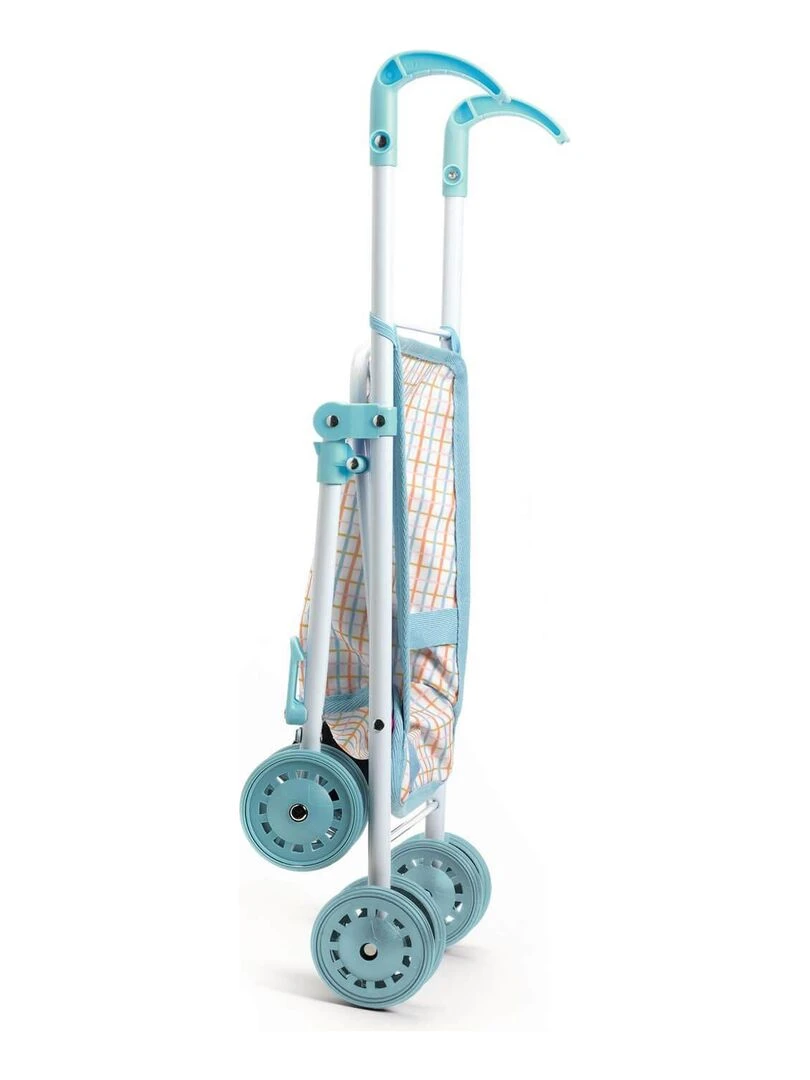 Accessoire pour poupon Poméa : Poussette métal 44 cm N/A