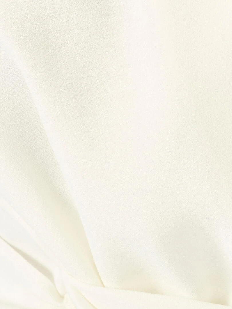 Top drapé base asymétrique   Damart   Blanc Ecru Blanc