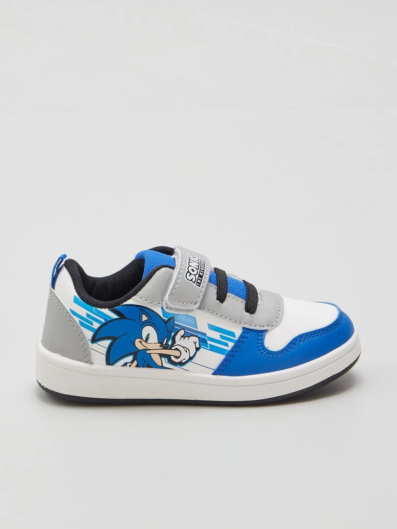 Basket à scratchs 'Sonic' 'SEGA' Bleu/Blanc