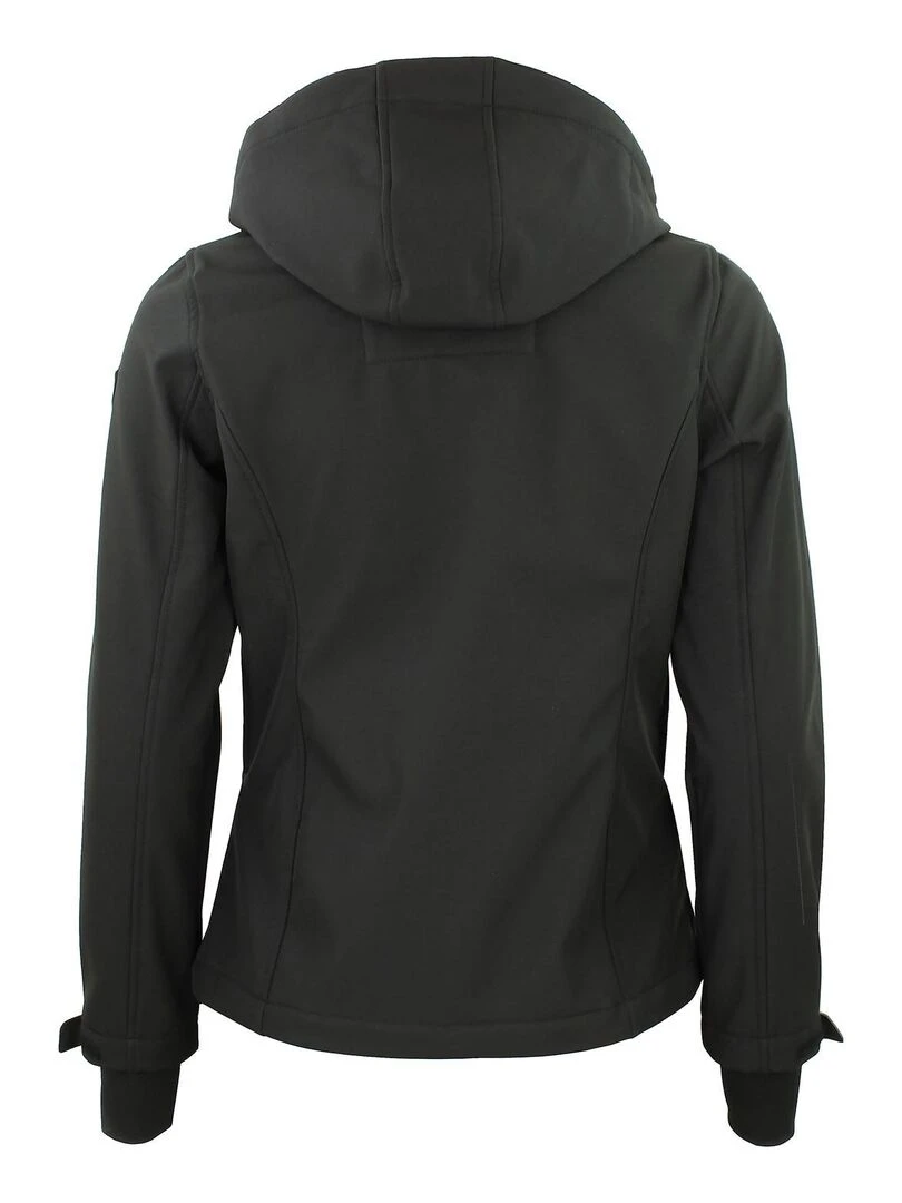 Blouson softshell femme AMALEO PEAK MOUNTAIN Noir