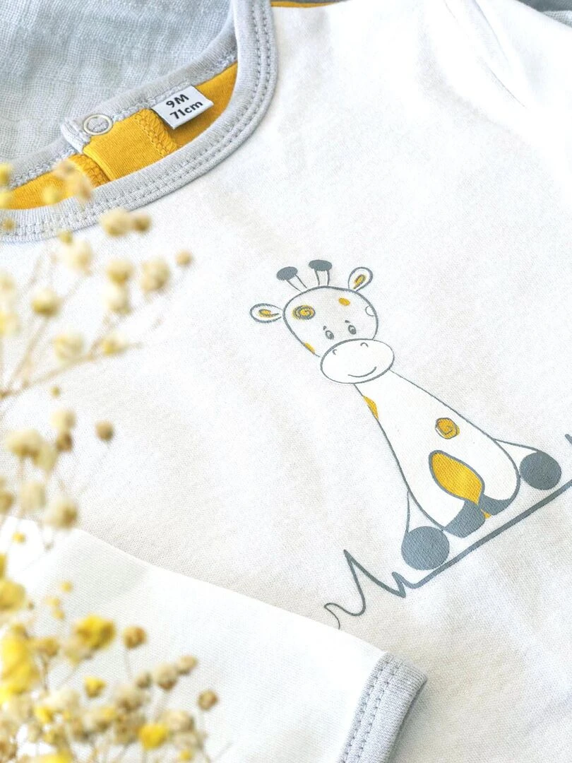 Dors bien pont bébé Trois Kilos Sept Jaune