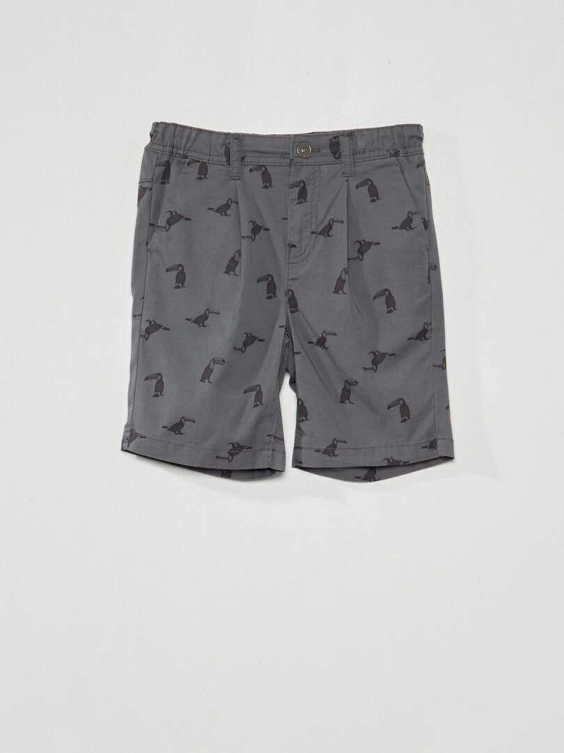 Bermuda chino Gris