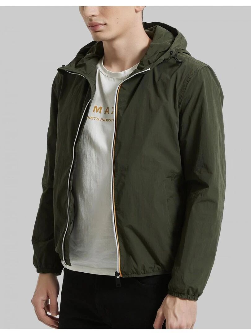 Blouson a Capuche Kebello   Vert