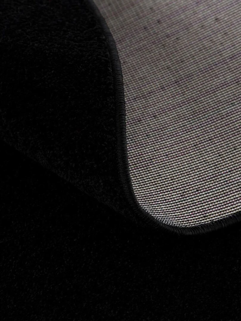 Tapis salon NOSSA OEKO TEX®   Noir