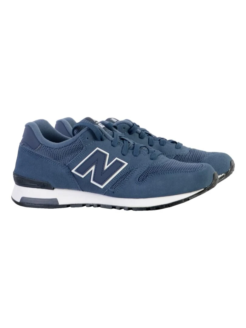 Basket Cuir New Balance 565 Homme   Bleu