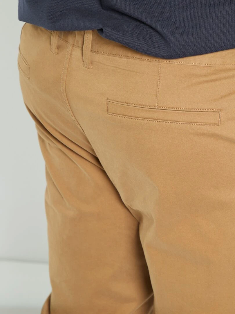 Chino slim   L34   marron