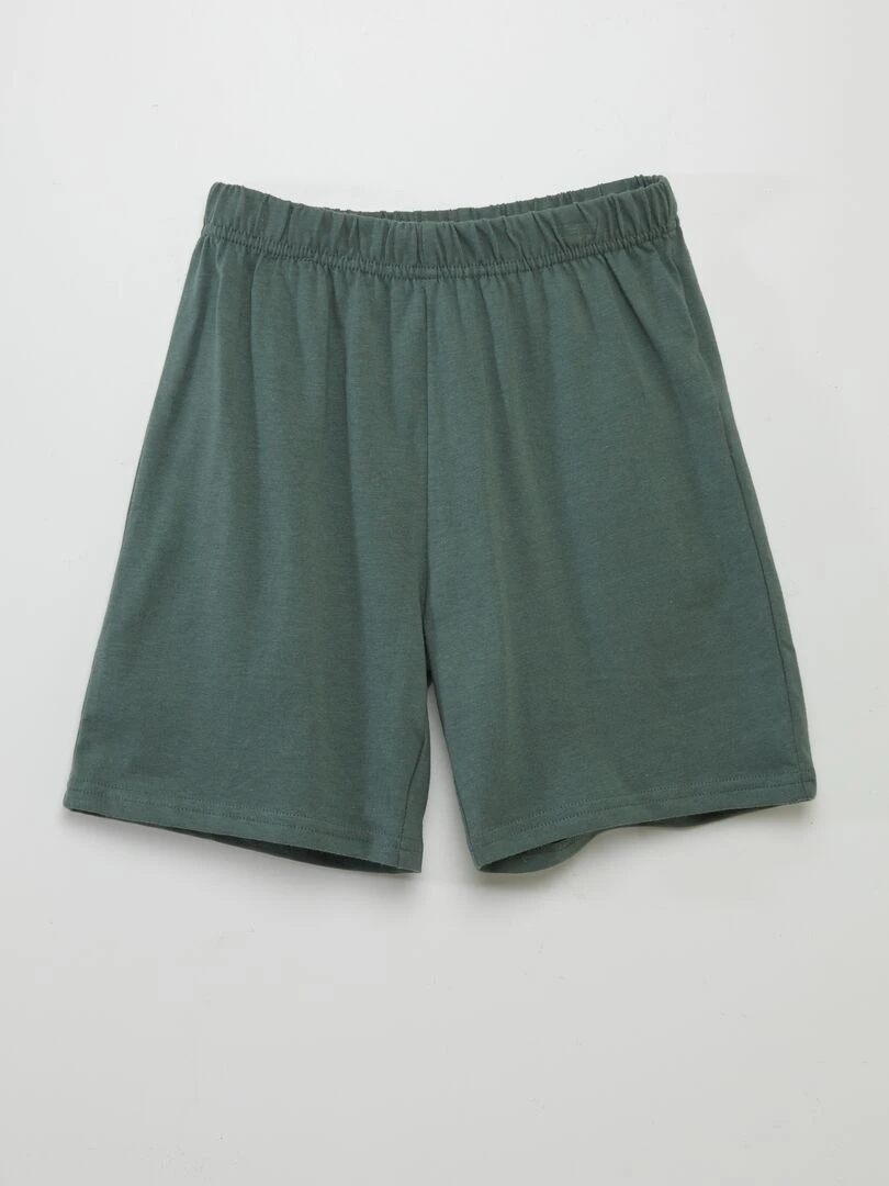 Ensemble pyjama débardeur + short 'Muffassa'   Vert