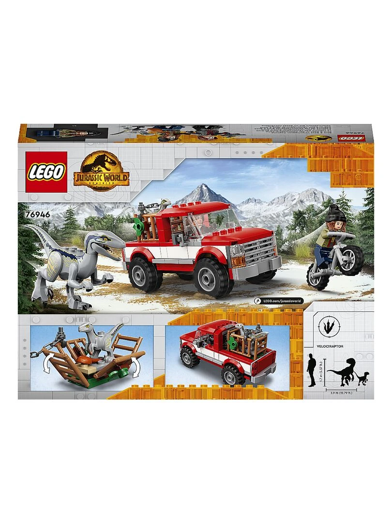 76946  La Capture Des Vélociraptors Beta Et Blue ® Jurassic World   N/A