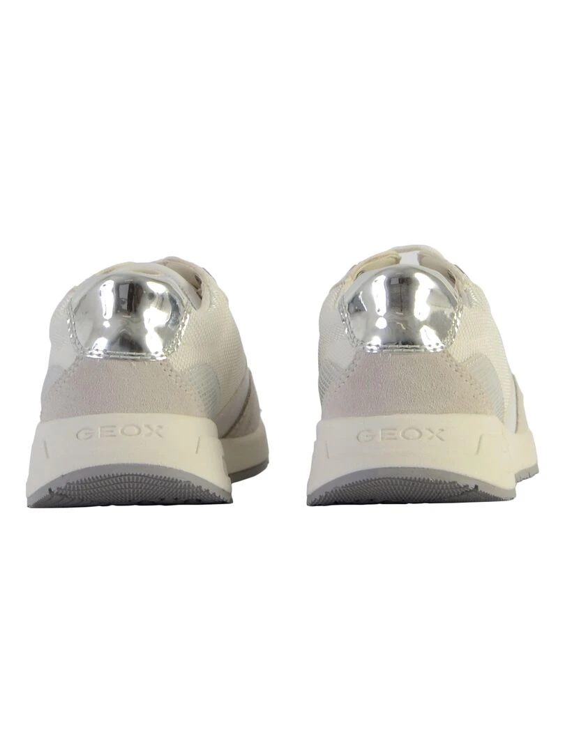 Basket Cuir Geox Bulmya   Blanc