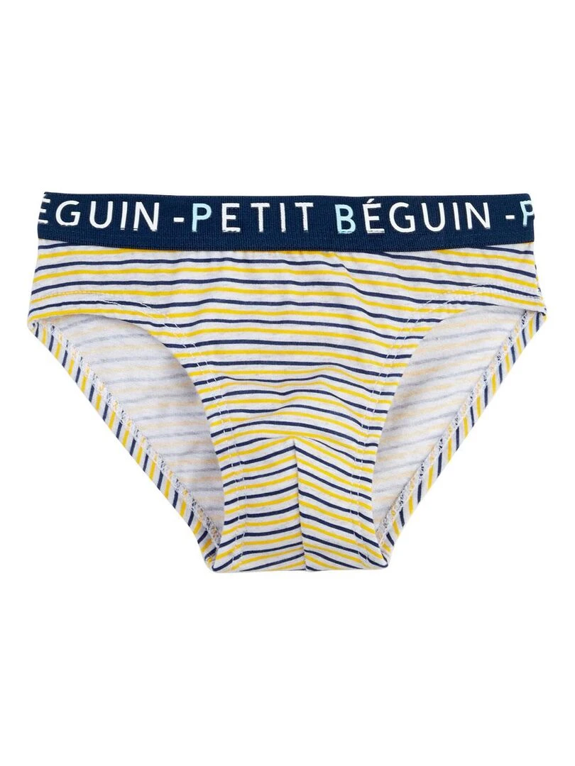 Lot de 3 slips garçon Samuel   Bleu