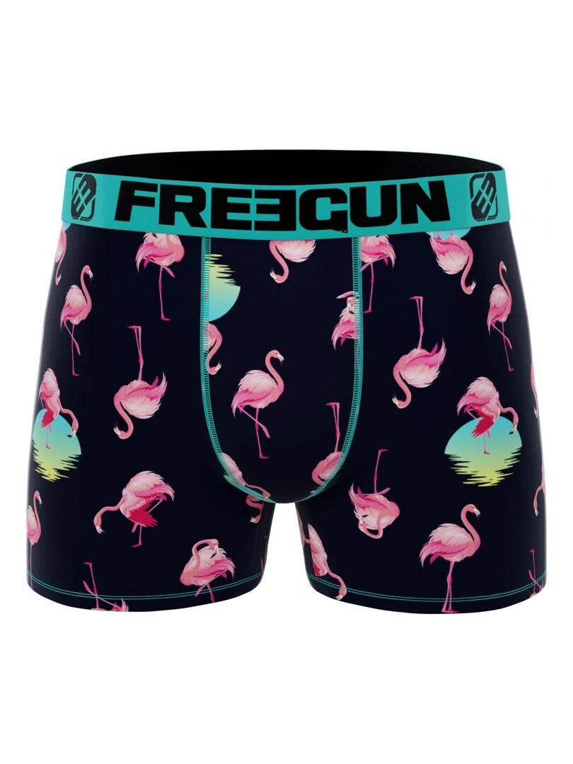Lot de 3 boxers garçon Summer Vibes Freegun   Bleu