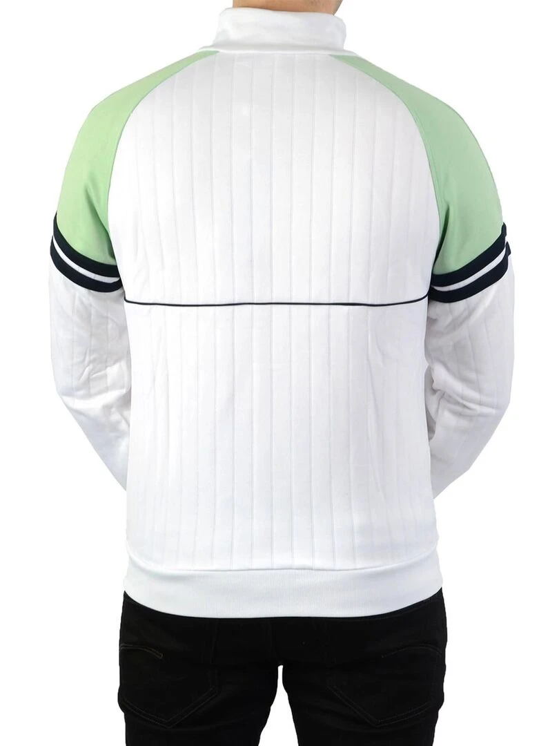 Sweat Zippé Sergio Tacchini Star Tracktop   Blanc