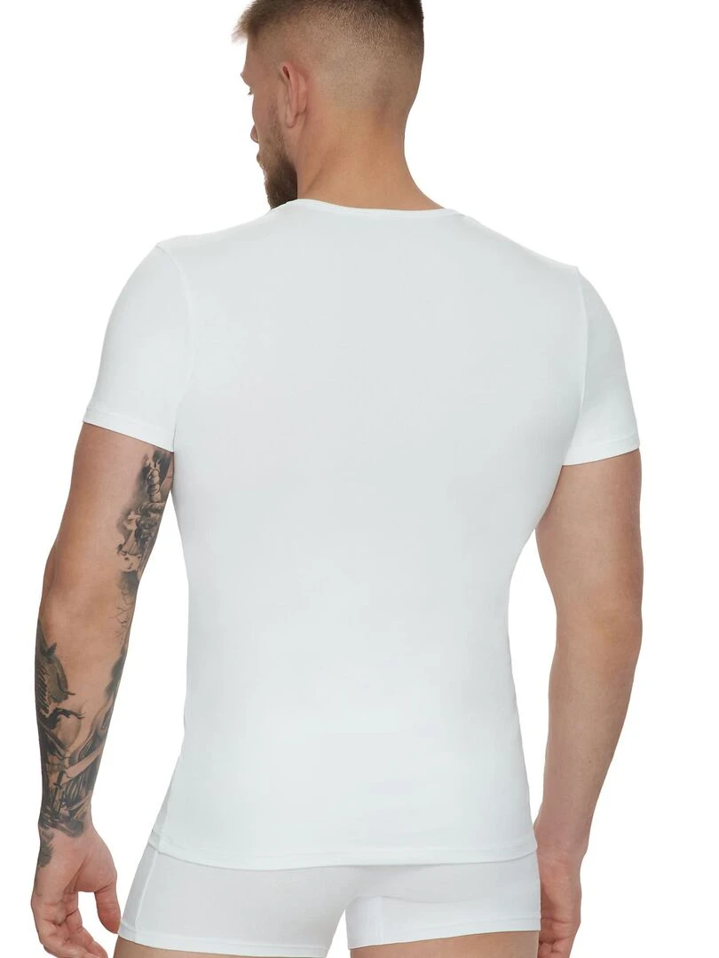 T shirt manches courtes Hermes Blanc