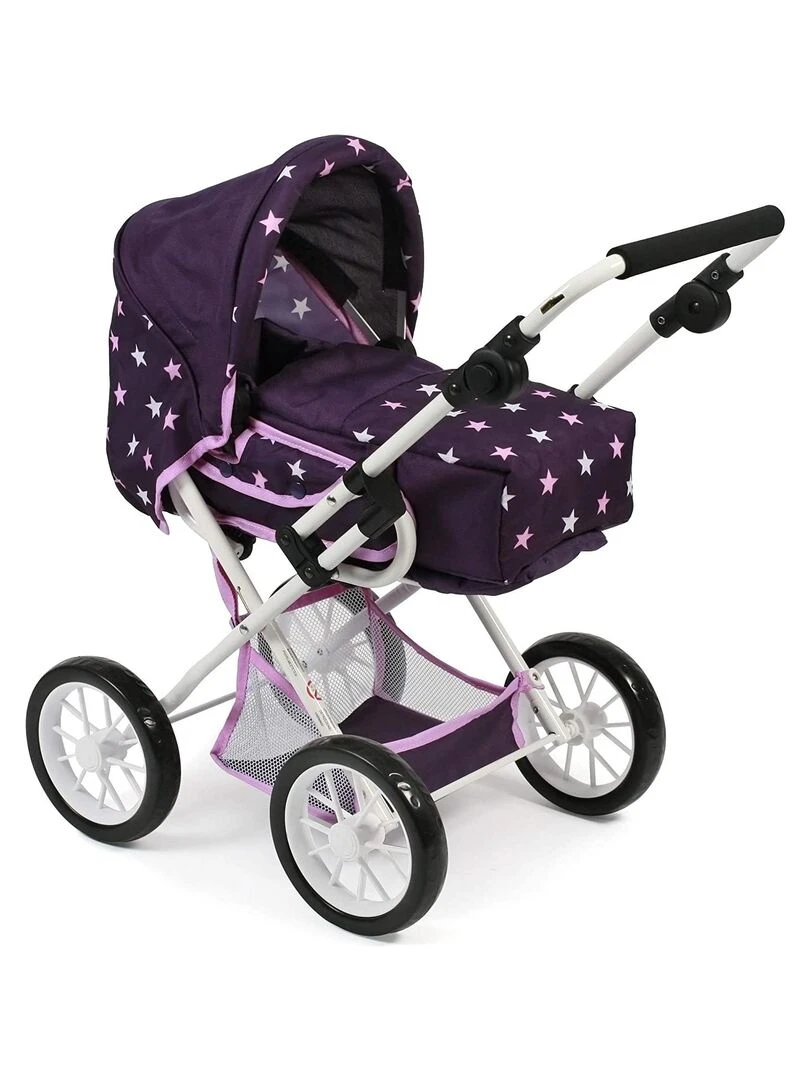 Poussette combinée Leni Étoiles Violet N/A