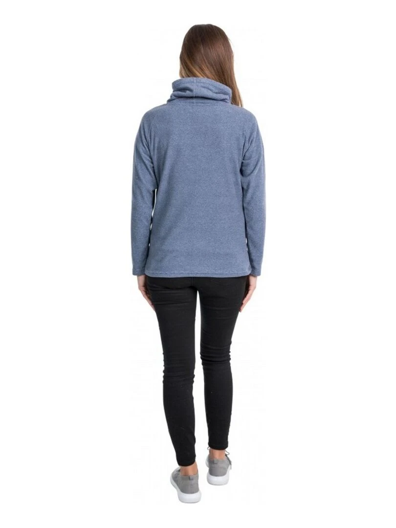 Trespass   Polaire à capuche JEANNIE   Bleu marine