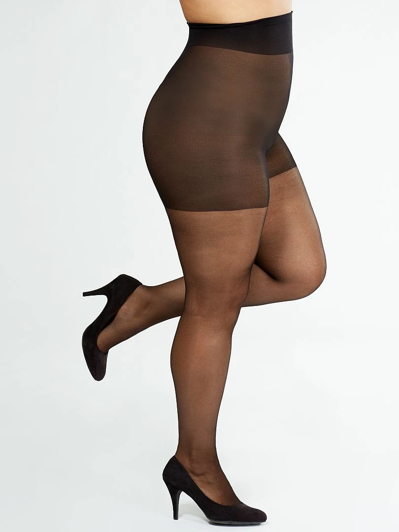 Collants 'Sanpellegrino' Comodo Curvy + sizes 20D noir