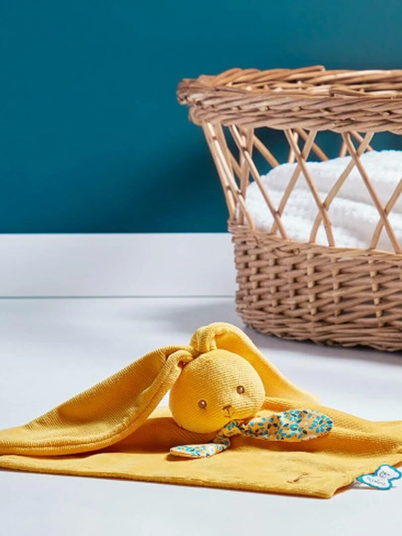 Doudou plat Lapinoo ocre   N/A