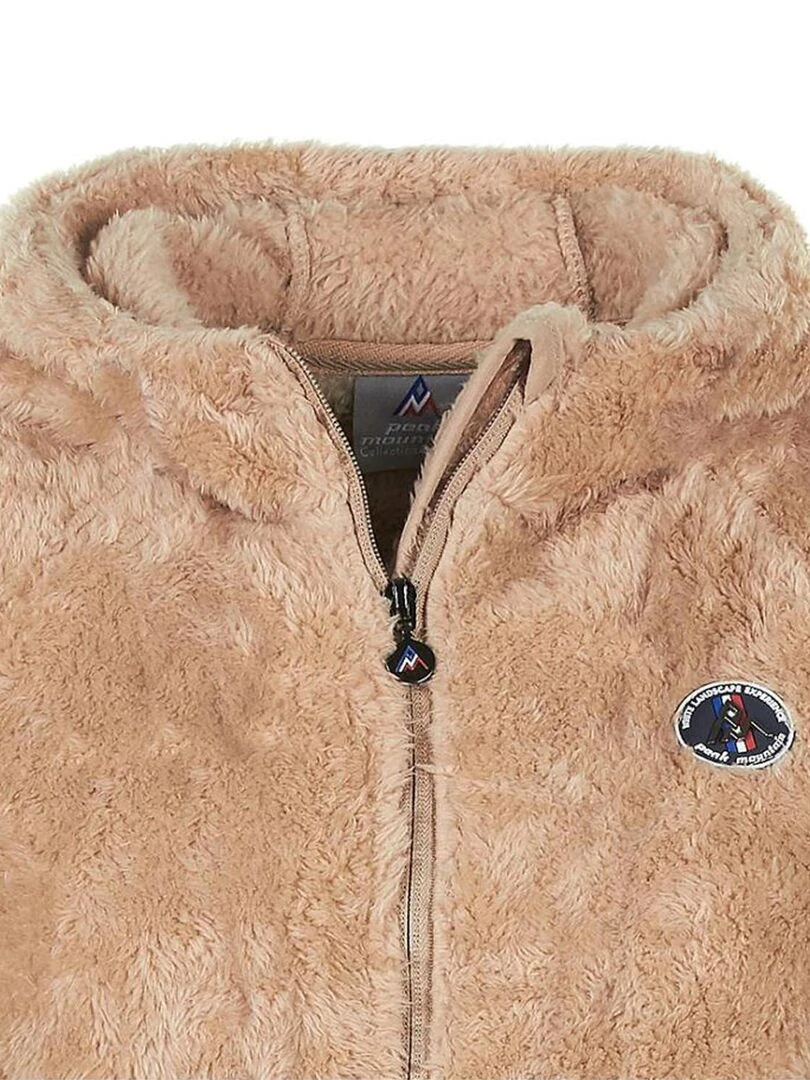 Veste polaire fille FALANZO   PEAK MOUNTAIN   Beige
