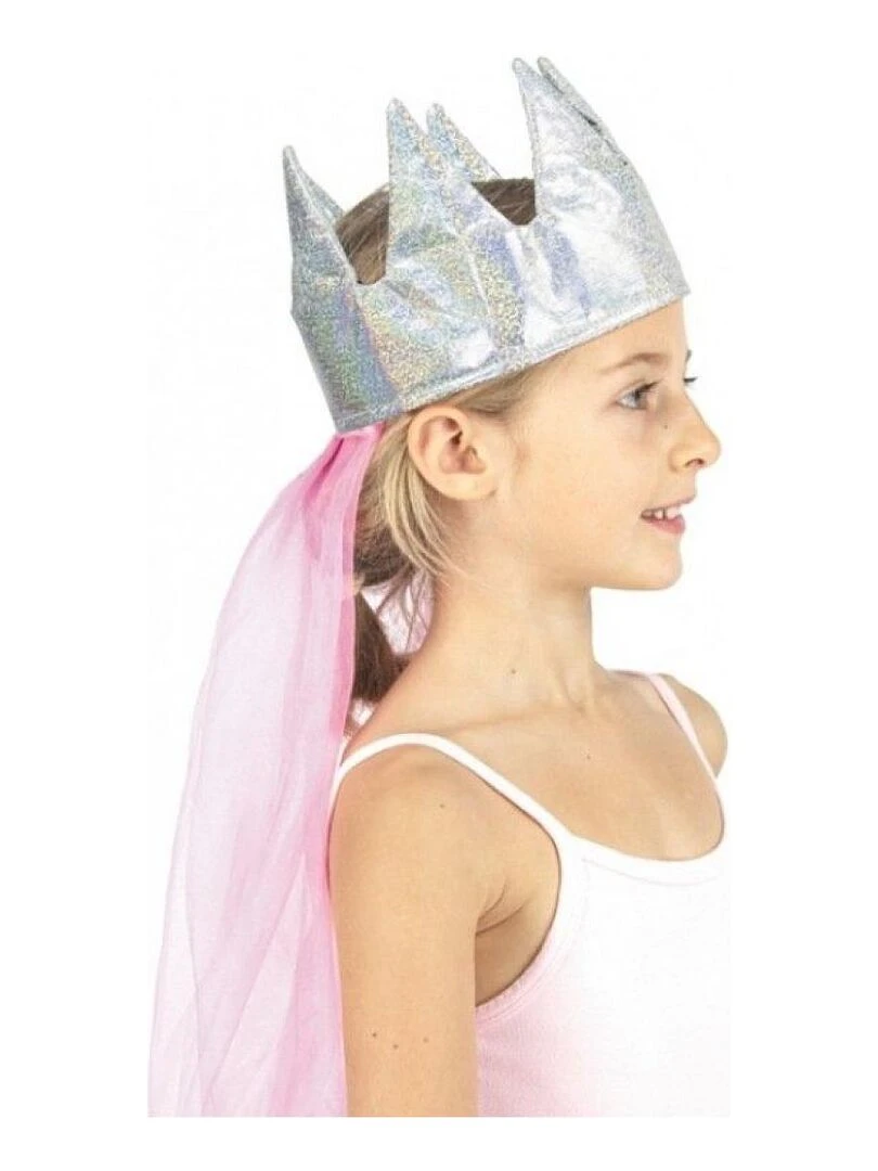 Couronne de princesse irisee Multicolore