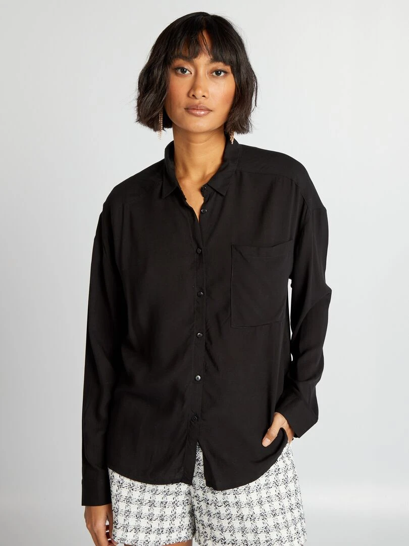 Chemisier classique   noir