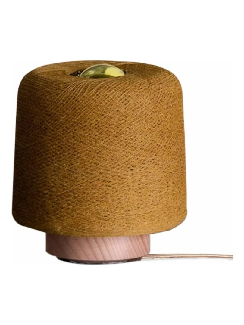 Lampe à poser Madison Marron tabac