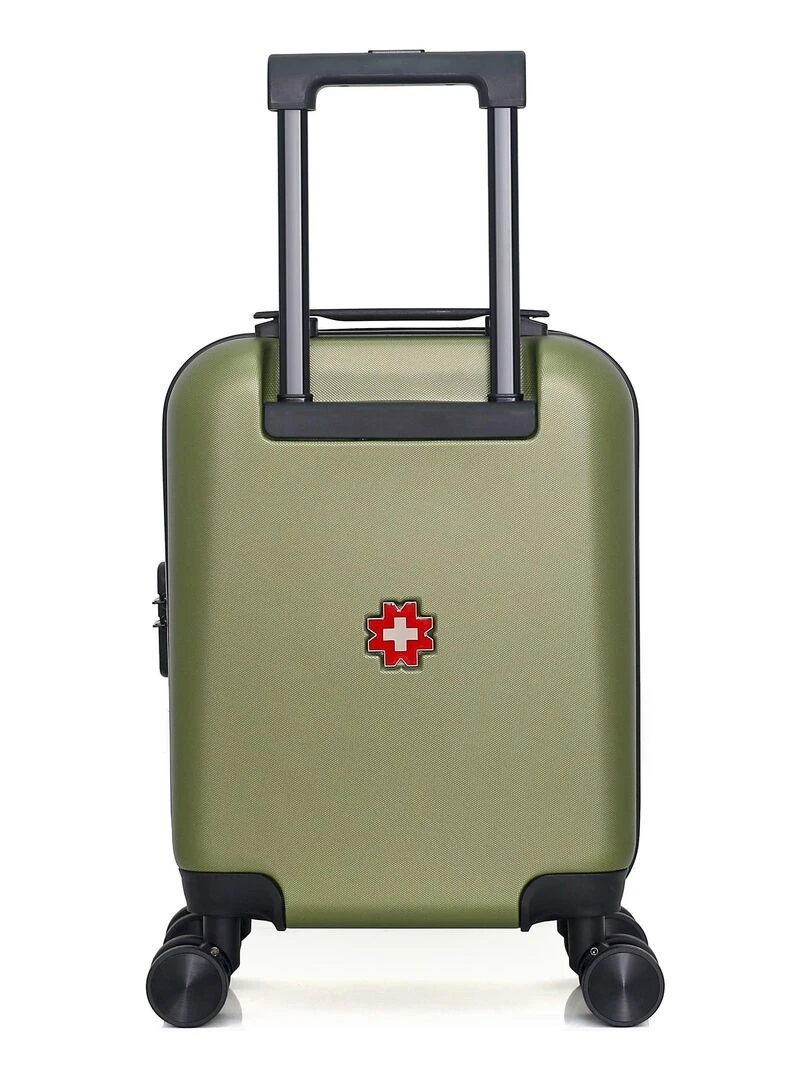 SWISS KOPPER   VALISE CABINE XS AIGLE 4 ROUES 46 CM   Vert kaki