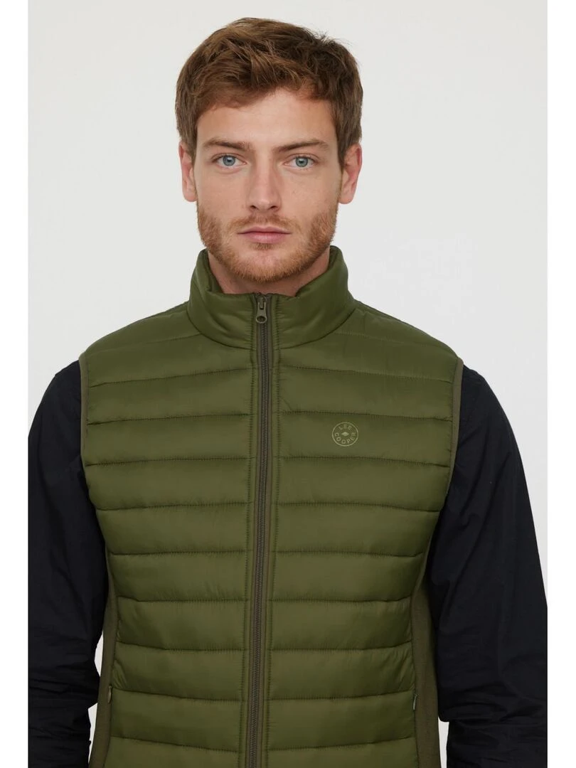 Lee Cooper   Veste sans manches polyester regular FONIO   Kaki