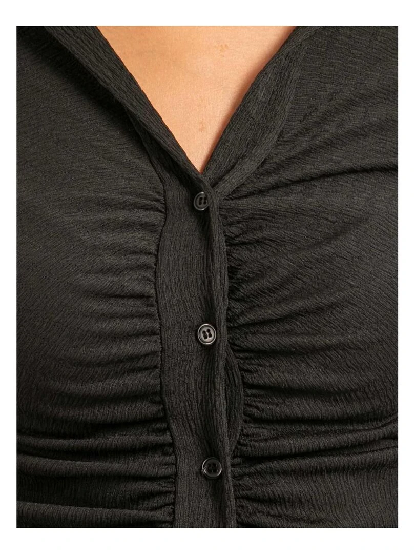 Chemise manches courtes ORLA   Noir