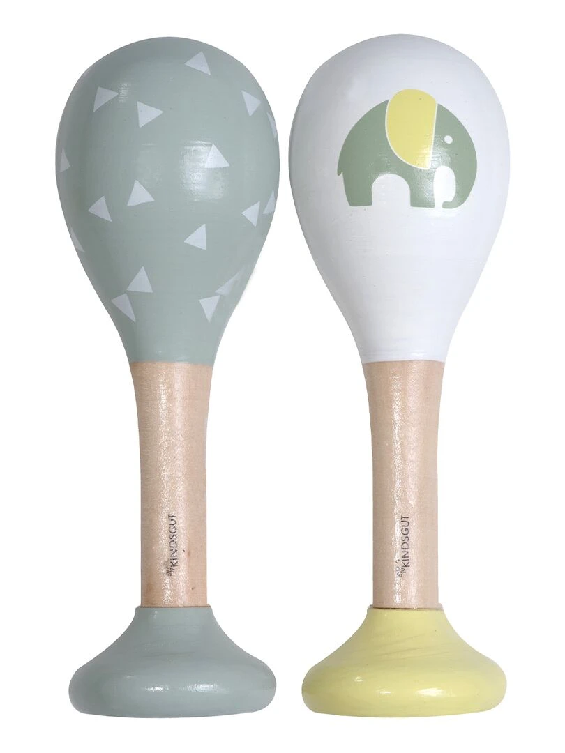 hochet éléphant et triangles N/A