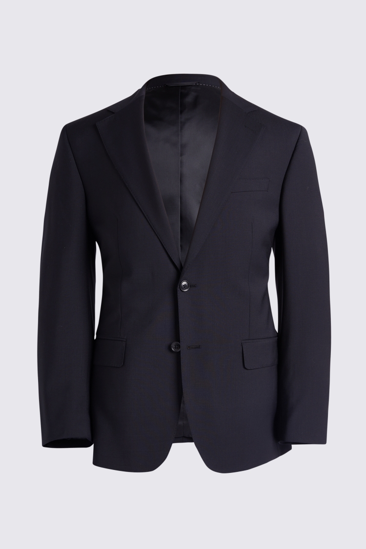 Tailored Fit Black Performance Jacket   Buy Online at Moss