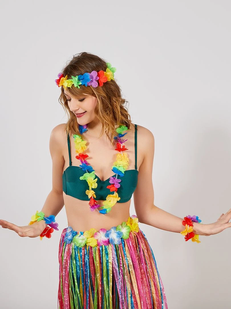 Set 'Aloha' multicolore