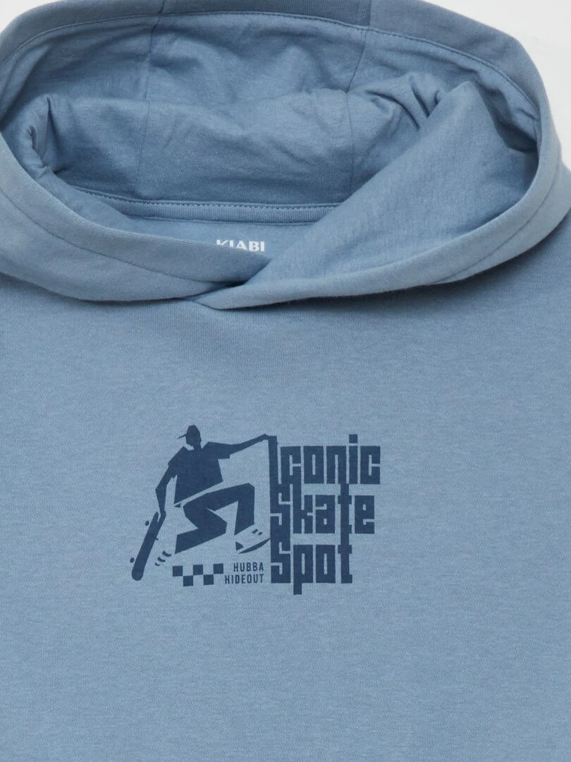 T shirt imprimé   Gris clair