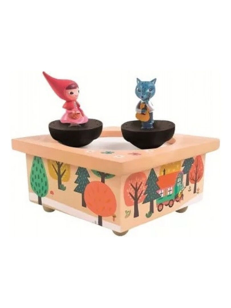 Boîte à musique magnétique Petit Chaperon Rouge (11 5 x 8 5 cm) N/A