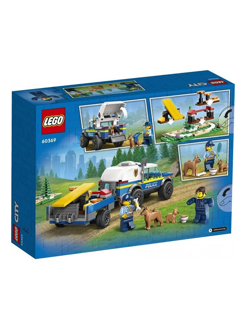 60369 Le Dressage Des Chiens Policiers Lego® City   N/A