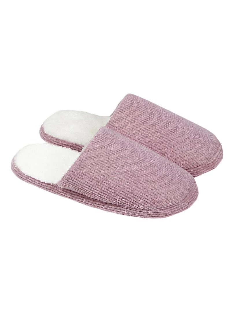 Chaussons Rayas Rose