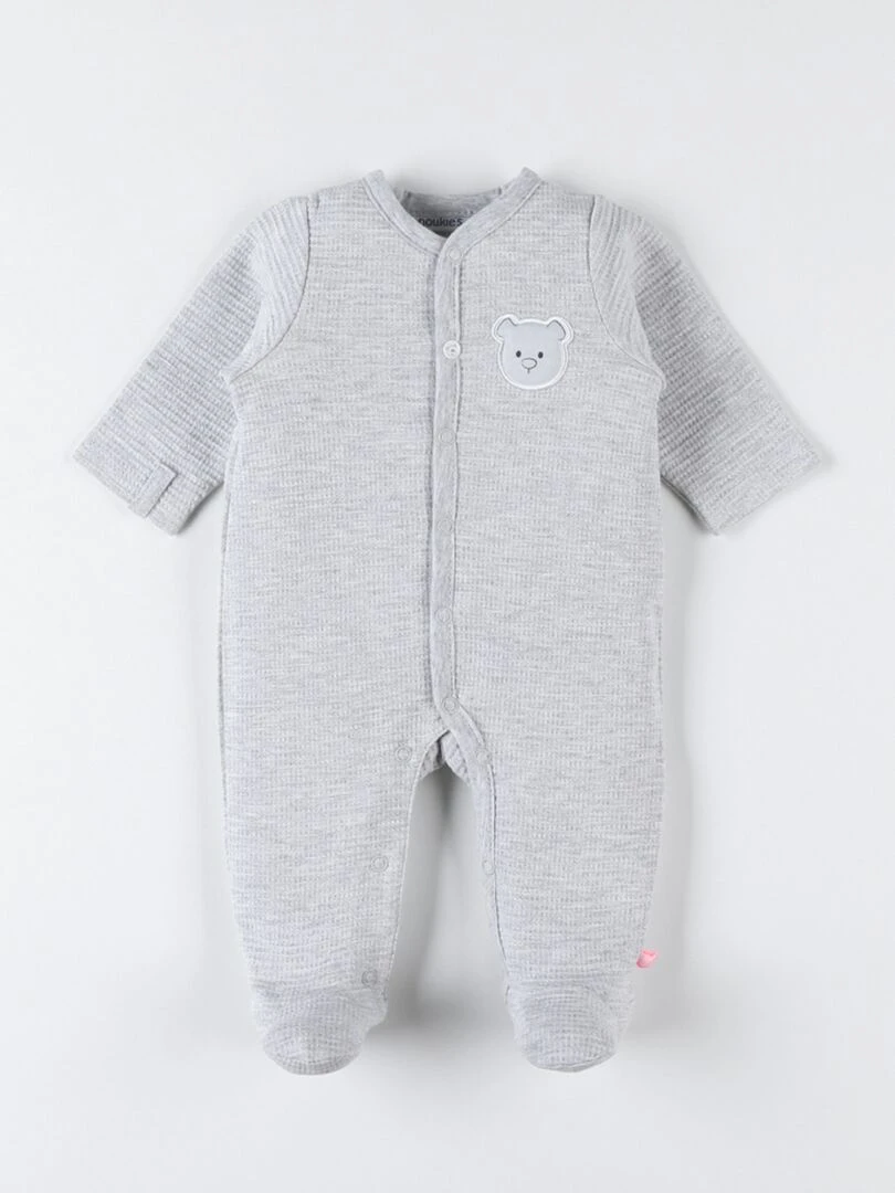 Pyjama dors bien en jersey    Noukie's   Gris
