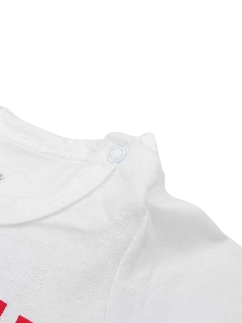 Disney   Combishort bébé fille imprimé Minnie en coton   Rouge