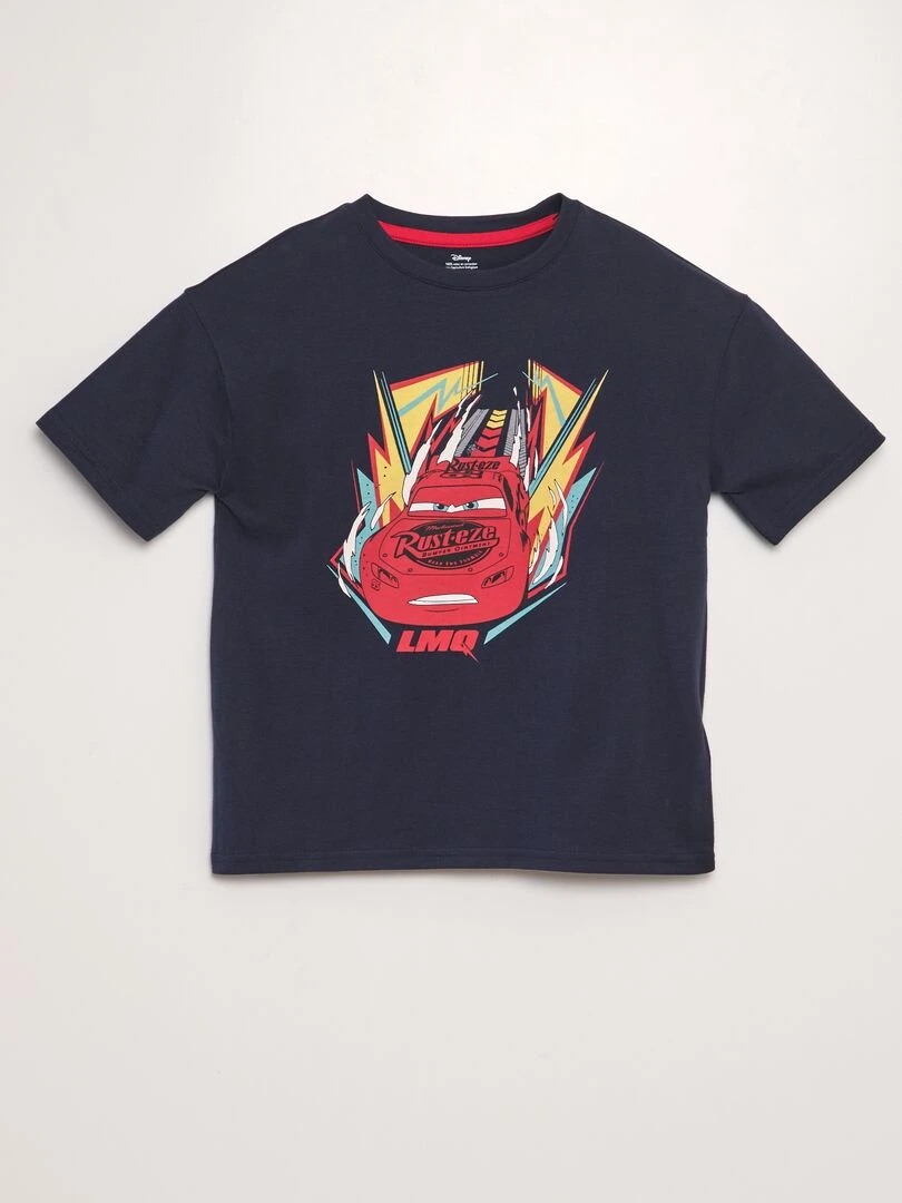 T shirt imprimé 'Disney' Bleu foncé 'Cars'