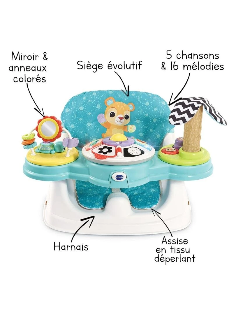 Siège réhausseur interactif 5 en 1   N/A