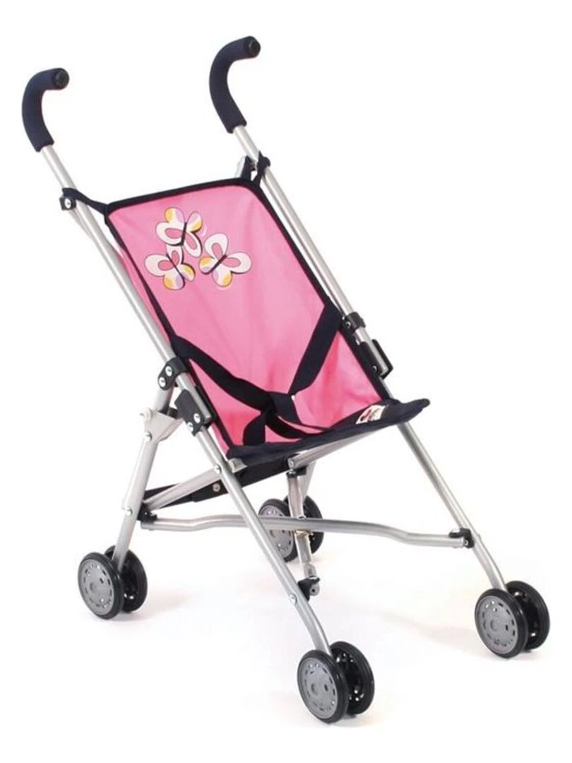 Mini buggy "Roma" Design marine et rose avec motif Vichy. N/A