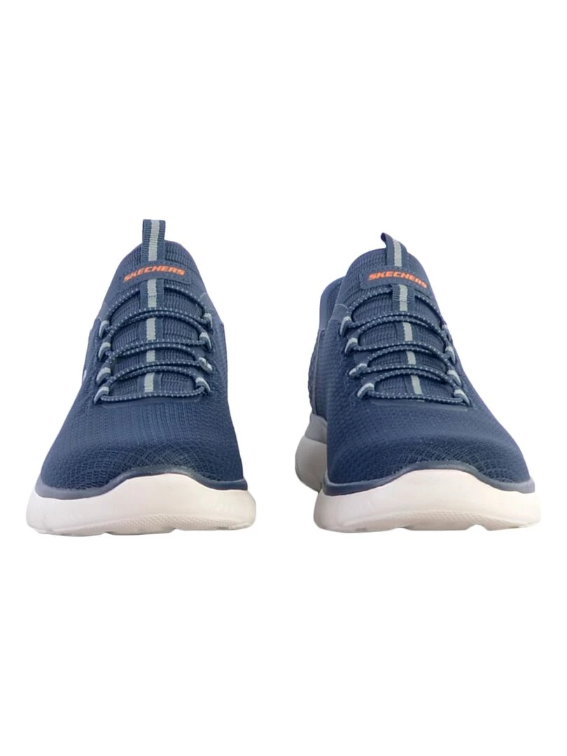 Basket à Lacets Skechers Summits High Range   Bleu