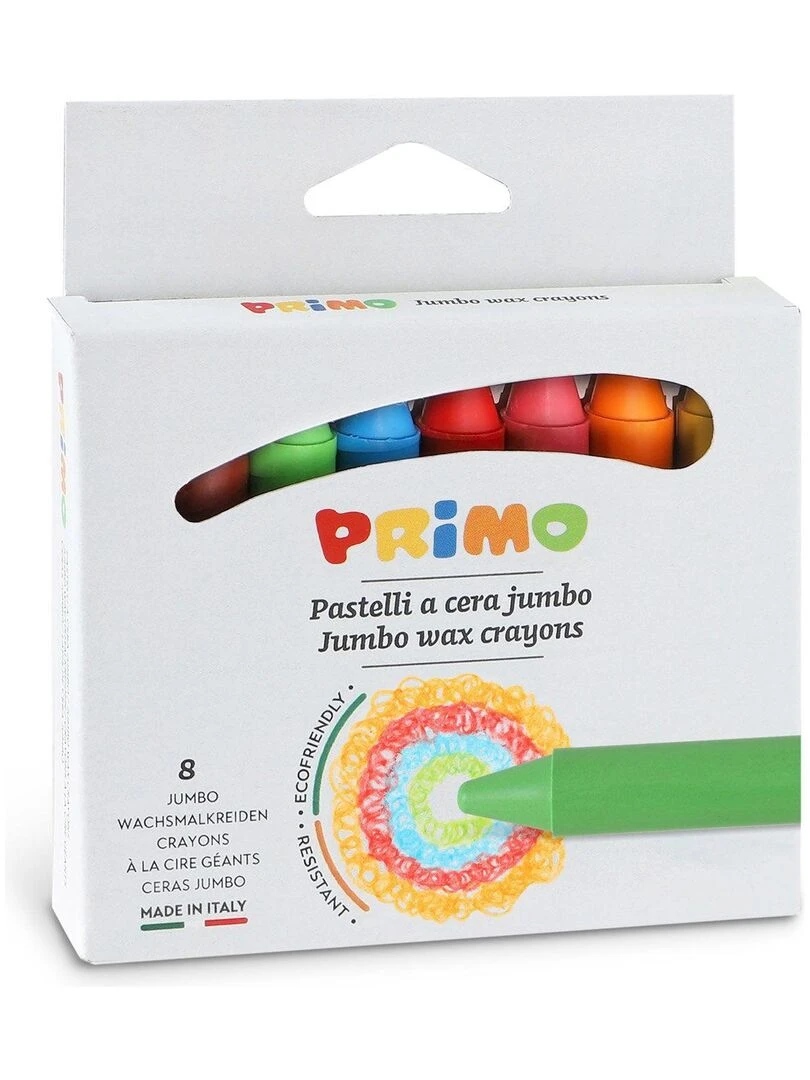 8 gros crayons à la cire   N/A