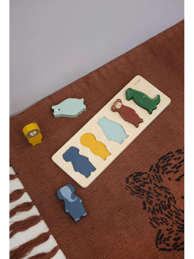 Puzzle de formes en bois   Trixie   N/A