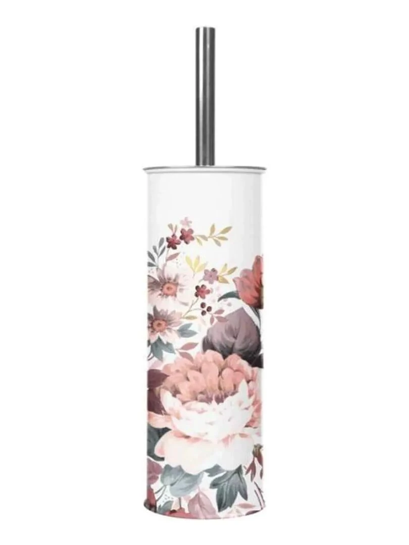 Brosse de toilette Fleurs jayana Blanc