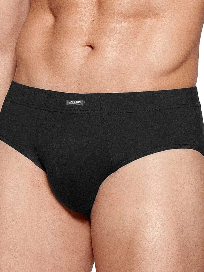 Slip confort en coton modal Essentials Noir