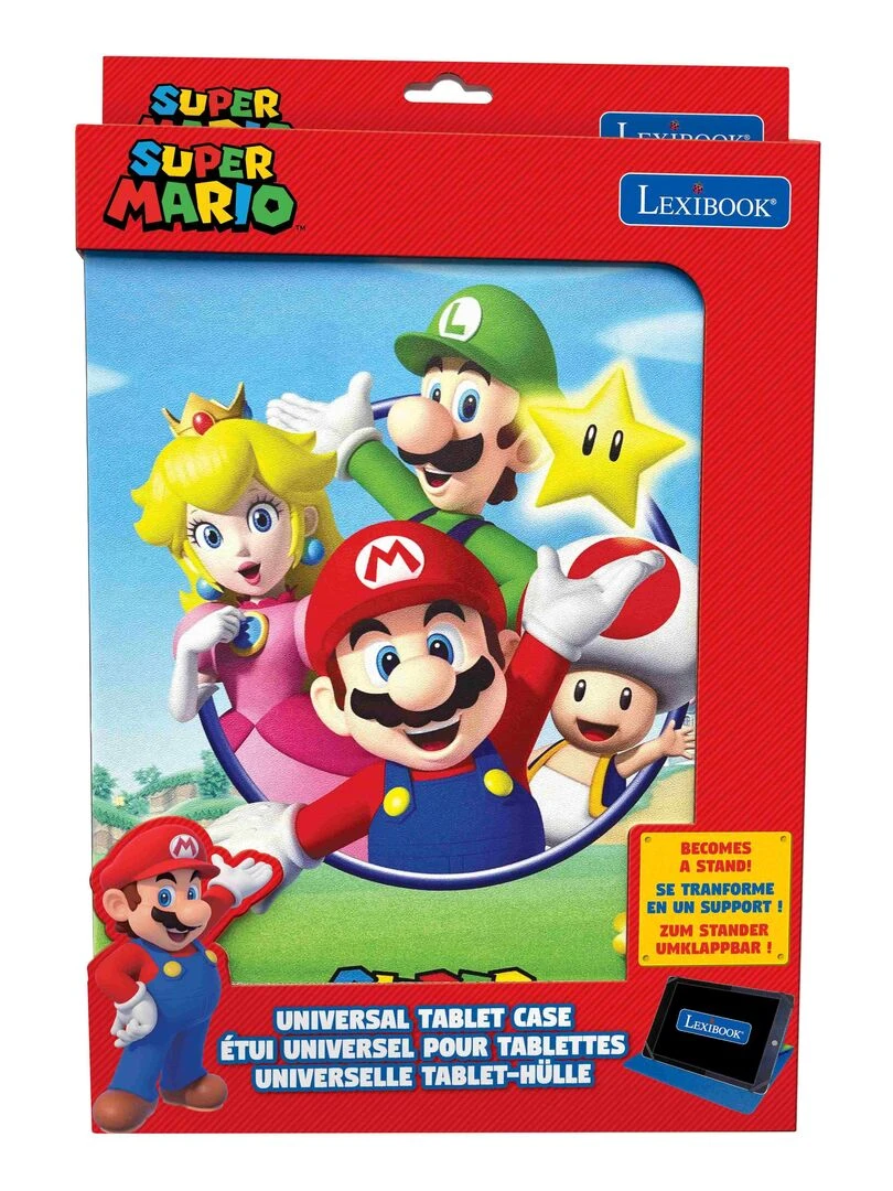 Pochette Pour Tablettes Universelle 7 10'' Super Mario   N/A
