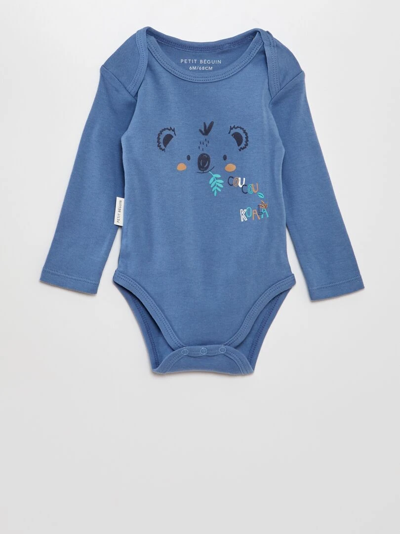 Lot de 2 bodies US   Bleu