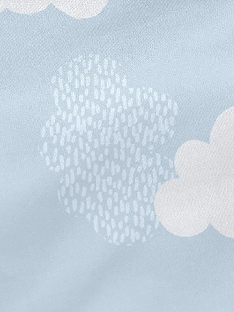 Taie d'oreiller Clouds "Happyfriday" Bleu
